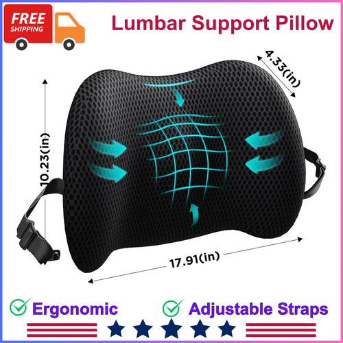 Lumbar support pillow for - support,