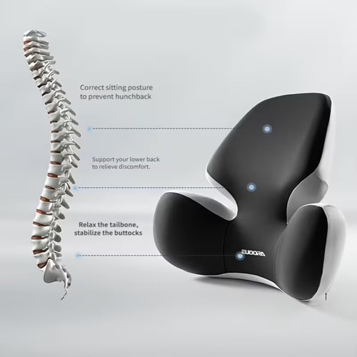 Car lumbar support cushion - car,