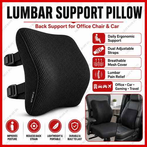 Foam lumbar support cushion - foam,