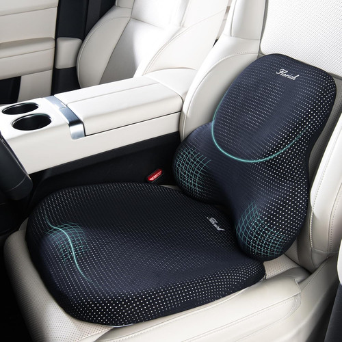 Car seat cushion and - car,
