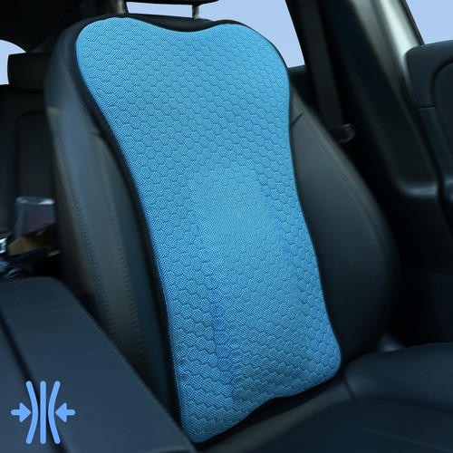 Blue lumbar cushion gel - cushion,