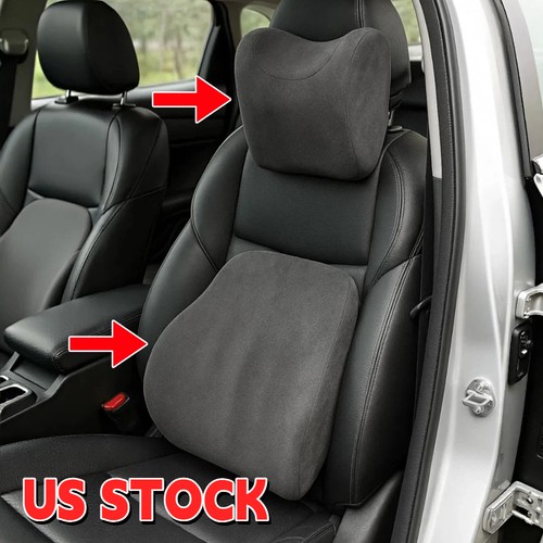 Memory foam headrest lumbar - memory,