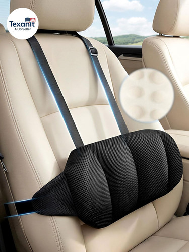 Adjustable car seat - adjustable, lumbar