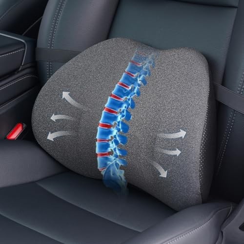 Lumbar support pillow - support, car