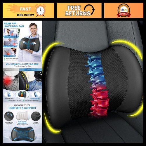 Lumbar support pillow for car - support,