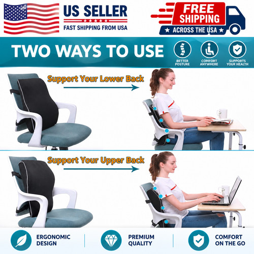 Memory foam lumbar support - memory,